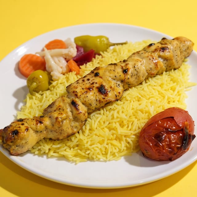 Chicken Saffron Plate.