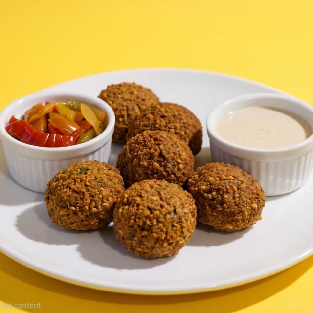 Falafel Plate.