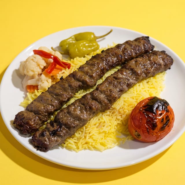 Sultani Beef Kubideh.
