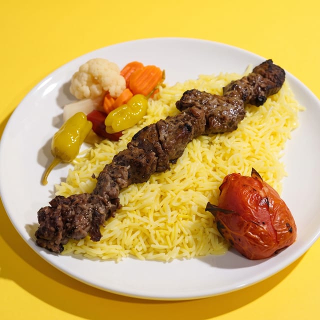 Lamb Shishlik Plate.